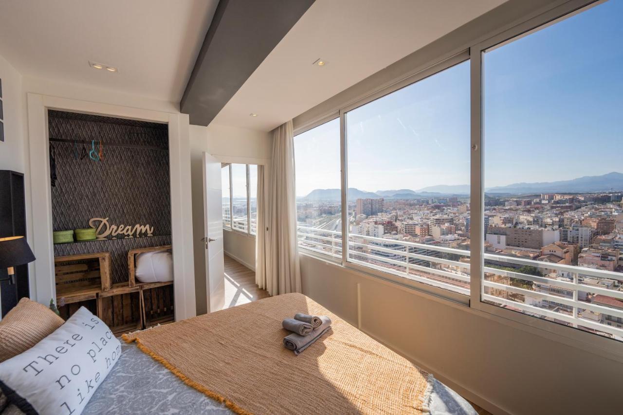 Apartamento Charming Downtown Skyscrapper Alicante Exterior foto